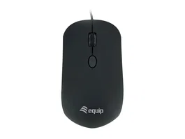 Equip 245114 Ratón Óptico Ambidextro USB