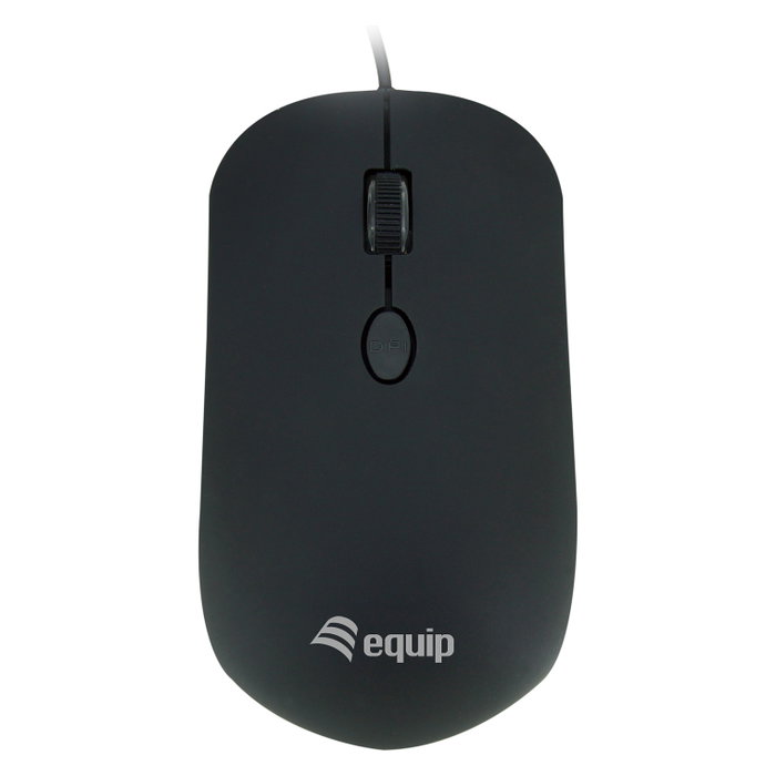 Equip Ratón Óptico USB Negro Equip Ratón Óptico USB Negro