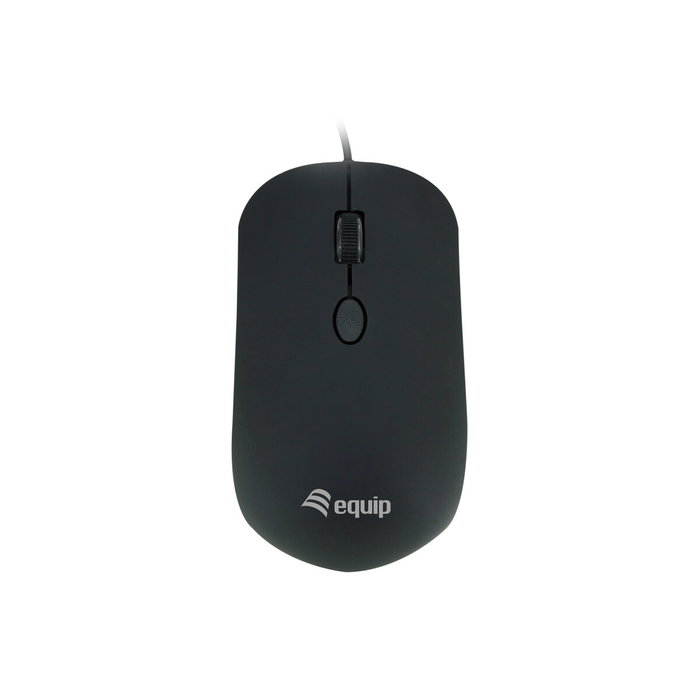Equip Ratón Óptico USB Negro Equip Ratón Óptico USB Negro
