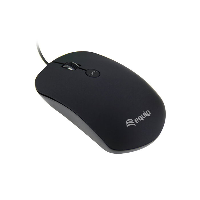 Equip Ratón Óptico USB Negro Equip Ratón Óptico USB Negro