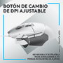 Logitech G502 X Ratón Gaming Blanco