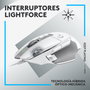 Logitech G502 X Ratón Gaming Blanco