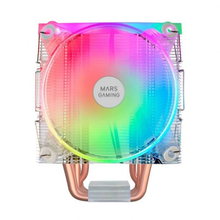 Mars Gaming MCPU66 Ventilador con Disipador Dual ARGB Negro
