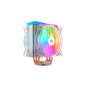 Mars Gaming MCPU66 Ventilador con Disipador Dual ARGB Negro