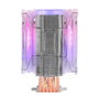 Mars Gaming MCPU66 Ventilador con Disipador Dual ARGB Negro