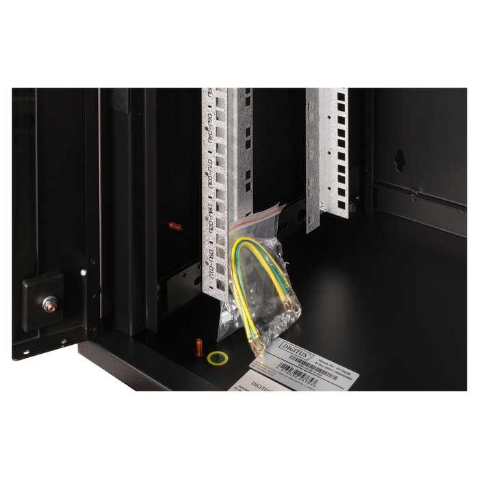 Digitus DN-19 09-U-SW Armario de red de pared Unique 9U Negro