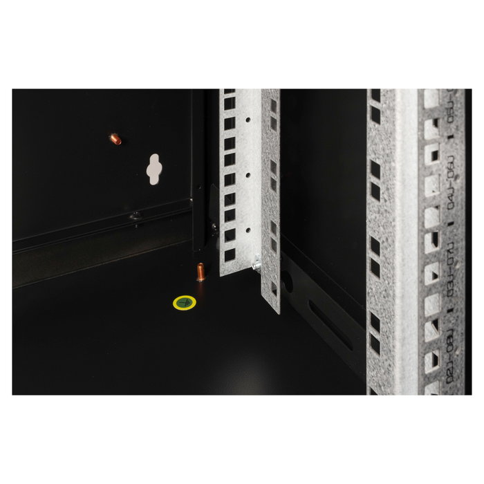 Digitus DN-19 09-U-SW Armario de red de pared Unique 9U Negro