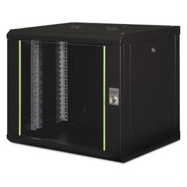 Digitus DN-19 09-U-SW Armario de red de pared Unique 9U Negro
