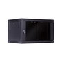 MicroConnect Armario mural de 19 pol 6HU Fondo 450mm Negro