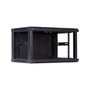 MicroConnect Armario mural de 19 pol 6HU Fondo 450mm Negro