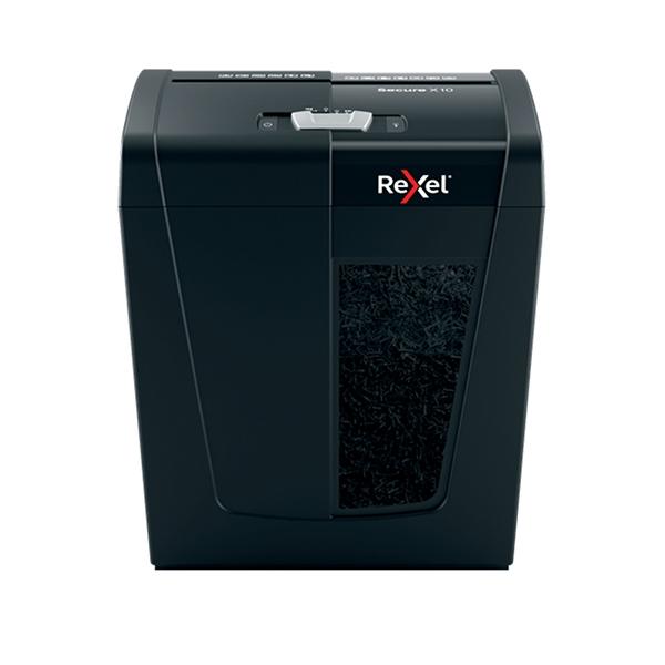 Rexel Secure X10 Negro Destructora de Papel P-4 18L Rexel Secure X10 Negro Destructora de Papel P-4 18L