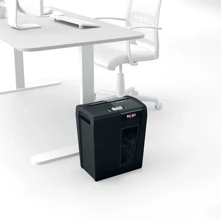 Rexel Secure X10 Destructora de Papel Negro, Corte en Partículas P-4, 18L