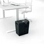 Rexel Secure X10 Destructora de Papel Negro, Corte en Partículas P-4, 18L