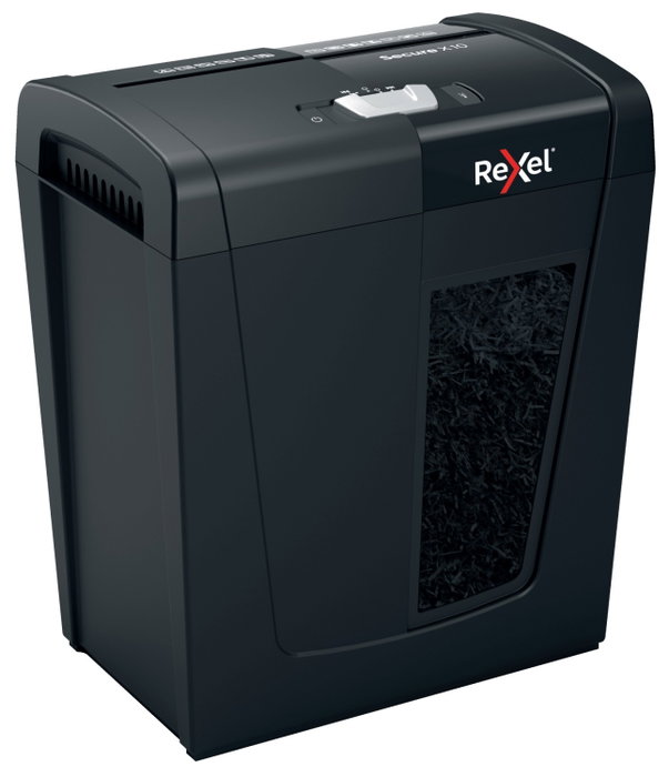 Rexel Secure X10 Negro Destructora de Papel P-4 18L Rexel Secure X10 Negro Destructora de Papel P-4 18L