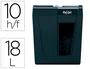 Rexel Secure X10 Negro Destructora de Papel P-4 18L