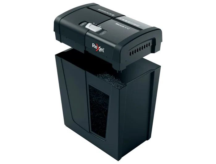 Rexel Secure X10 Negro Destructora de Papel P-4 18L Rexel Secure X10 Negro Destructora de Papel P-4 18L