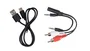 Fonestar BT-CONVERTER - Transmisor y Receptor de Audio Bluetooth AUX Negro con Batería de Ión-Litio 280 mAh y 14 Horas de Autonomía