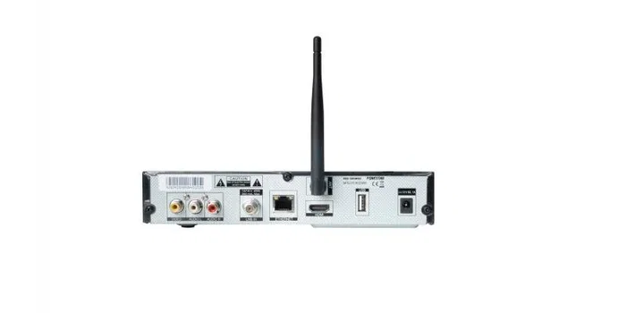 Fonestar RDS-585WHD - Descifrador Satélite DVB-S2 FULL HD 1080p con Wi-Fi, Ethernet, PVR, 1x HDMI, Negro