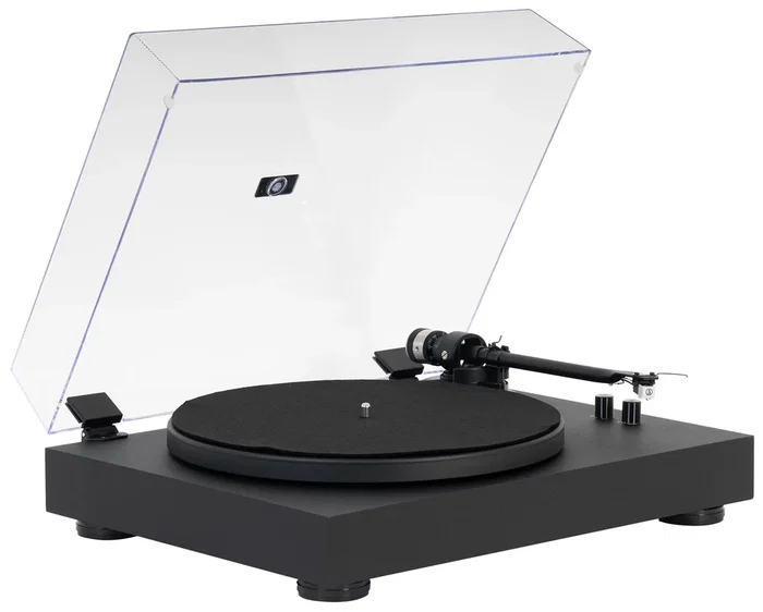Fonestar Tocadiscos VINYL-13 - Giradiscos Hi-Fi Belt Drive para Vinilos con Plato de Aluminio, 2 Velocidades (33/45 RPM), Aguja Audio Technica AT-3600, Ajuste de Pitch, Color Negro Fonestar Tocadiscos VINYL-13 - Giradiscos Hi-Fi Belt Drive para Vinilos con Plato de Aluminio, 2 Velocidades (33/45 RPM), Aguja Audio Technica AT-3600, Ajuste de Pitch, Color Negro