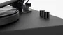 Fonestar Tocadiscos VINYL-13 - Giradiscos Hi-Fi Belt Drive para Vinilos con Plato de Aluminio, 2 Velocidades (33/45 RPM), Aguja Audio Technica AT-3600, Ajuste de Pitch, Color Negro