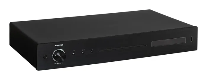 Fonestar CD-150PLUS Reproductor de CD HiFi Negro con USB, Entrada Auxiliar, Reproduce CD-R/CD-RW, Con Mando a Distancia