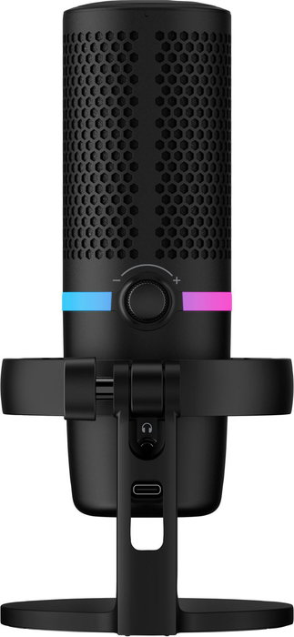 HP DuoCast Micrófono USB Negro con Iluminación RGB, Montura Antivibración y Grabación Hi-Res 24-bit/96kHz HP DuoCast Micrófono USB Negro con Iluminación RGB, Montura Antivibración y Grabación Hi-Res 24-bit/96kHz
