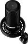 HP DuoCast Micrófono USB Negro con Iluminación RGB, Montura Antivibración y Grabación Hi-Res 24-bit/96kHz