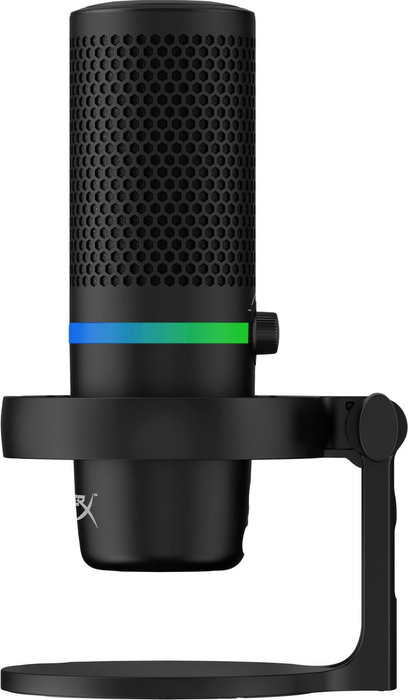 HP DuoCast Micrófono USB Negro con Iluminación RGB, Montura Antivibración y Grabación Hi-Res 24-bit/96kHz HP DuoCast Micrófono USB Negro con Iluminación RGB, Montura Antivibración y Grabación Hi-Res 24-bit/96kHz