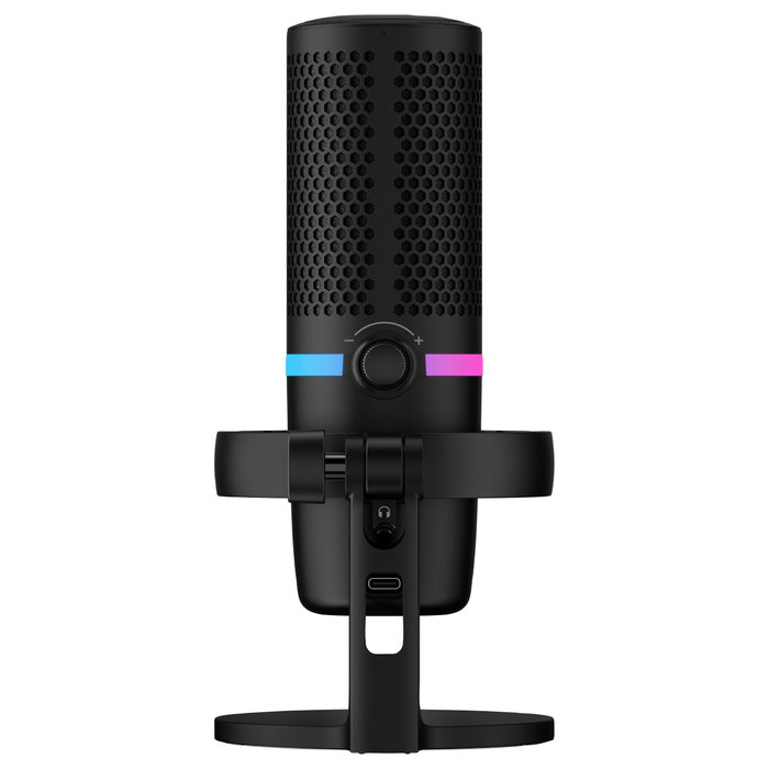 HyperX DuoCast Black Micrófono USB con iluminación RGB