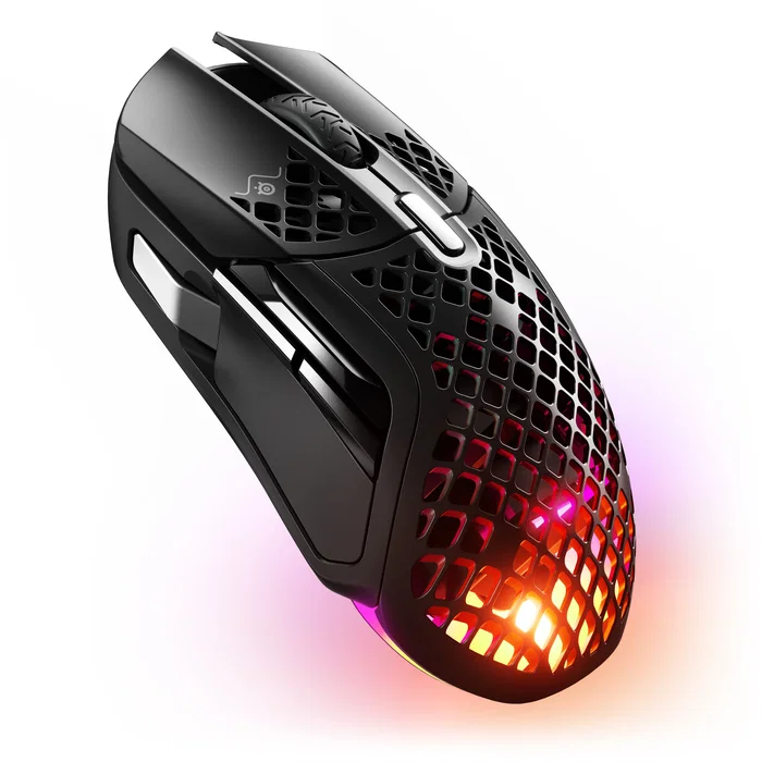 SteelSeries Aerox 5 Wireless Ratón Gaming Negro