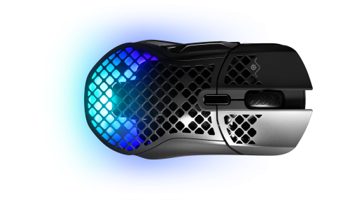 SteelSeries Aerox 5 Wireless ratón mano derecha RF Wireless + Bluetooth + USB Type-A Óptico 18000 DPI Negro 62406 SteelSeries Aerox 5 Wireless ratón mano derecha RF Wireless + Bluetooth + USB Type-A Óptico 18000 DPI Negro 62406