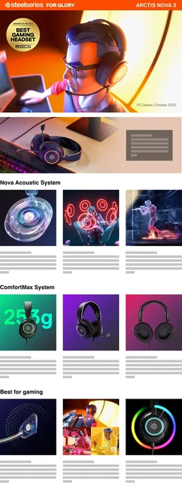 SteelSeries Arctis Nova 3 Auriculares de Diadema USB Tipo C Negro