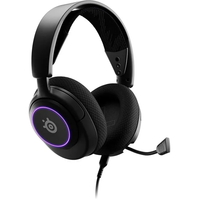 Steelseries Arctis Nova 3 Auriculares para juegos alámbricos multiplataforma negros Steelseries Arctis Nova 3 Auriculares para juegos alámbricos multiplataforma negros