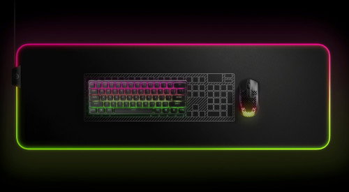 SteelSeries Apex Pro Mini Wireless Teclado Mecánico 60% USB + RF Wireless + Bluetooth QWERTY Inglés de EE. UU. Negro - 64842 SteelSeries Apex Pro Mini Wireless Teclado Mecánico 60% USB + RF Wireless + Bluetooth QWERTY Inglés de EE. UU. Negro - 64842