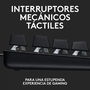 Logitech G413 SE Teclado Mecánico Gaming con Interruptores Táctiles, Retroiluminación LED Blanca, Teclas PBT, Distribución Español - 435 mm