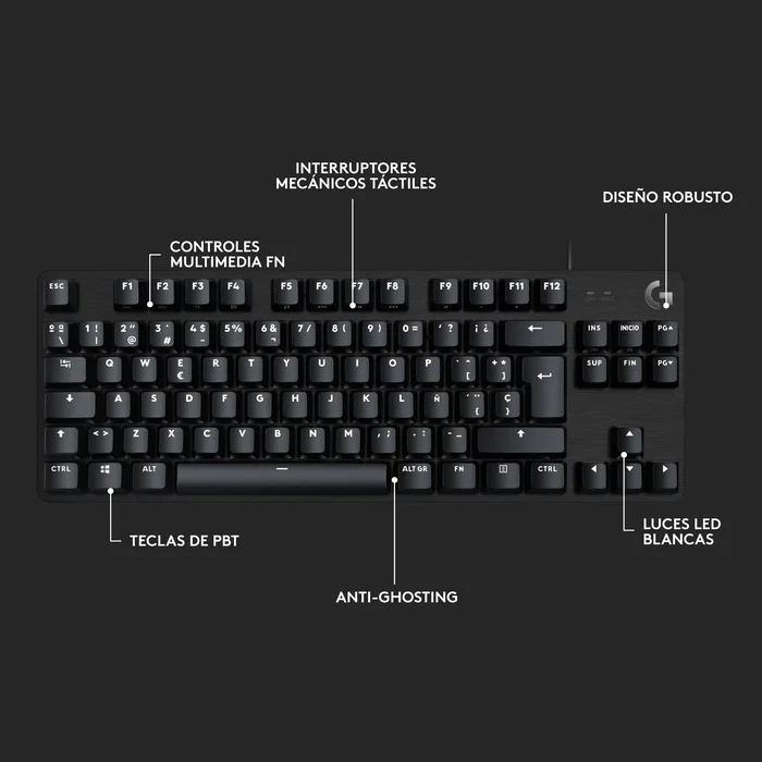 Logitech G413 TKL SE Teclado Mecánico TKL Logitech G413 TKL SE Teclado Mecánico TKL