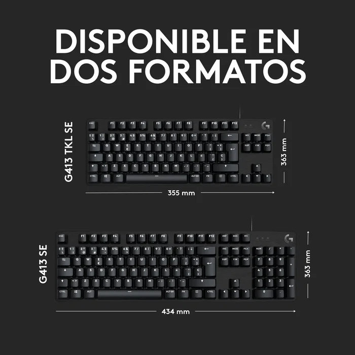 Logitech G413 TKL SE Teclado Mecánico TKL Logitech G413 TKL SE Teclado Mecánico TKL