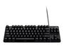 Logitech G G413 TKL SE - Teclado Gaming Mecánico Táctil, Retroiluminación Blanca, Keycaps PBT, Cubierta de Aluminio, Formato TKL (Tenkeyless), Cable USB, PC/Mac
