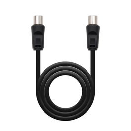 NANOCABLE 10.26.0202, 1,8 m, 3C-2V, 9,5 mm, 9,5 mm, Negro
