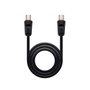 Nanocable Cable de Antena TV 75 Ohm 1,8 m Macho/Hembra Negro