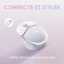 Logitech G Ratón para juegos G705 Inalámbrico LIGHTSYNC Iluminación RGB Bluetooth Ligero - Niebla blanca