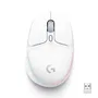 Logitech G Ratón para juegos G705 Inalámbrico LIGHTSYNC Iluminación RGB Bluetooth Ligero - Niebla blanca