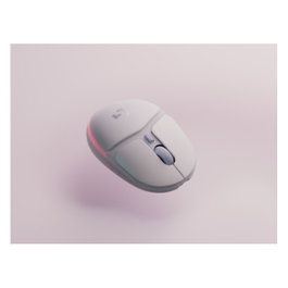 Logitech G G705 Ratón para juegos inalámbrico Niebla blanca