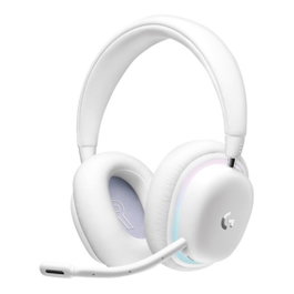 Logitech G G735 Auriculares Inalámbricos Bluetooth LIGHTSPEED para Gaming, con Micrófono Extraíble, Sonido Espacial, Niebla Blanca