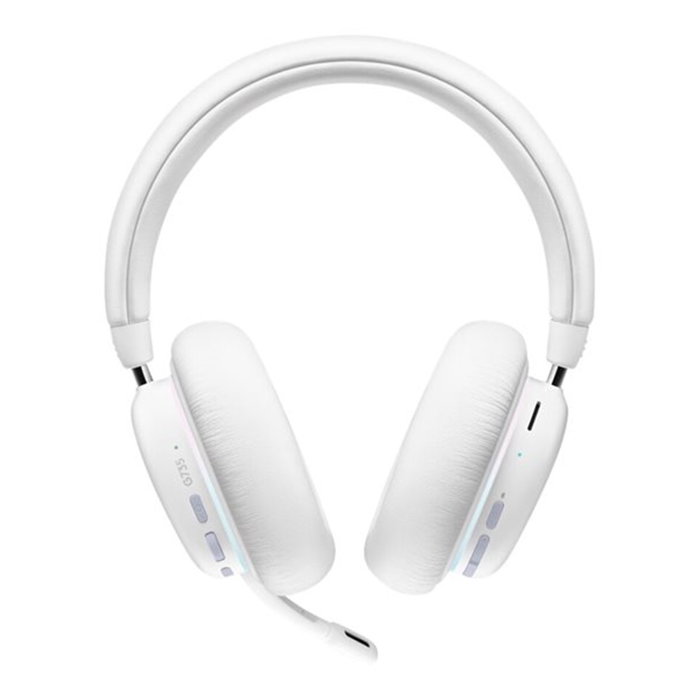Logitech G G735 Auriculares Inalámbricos Bluetooth LIGHTSPEED para Gaming, con Micrófono Extraíble, Sonido Espacial, Niebla Blanca