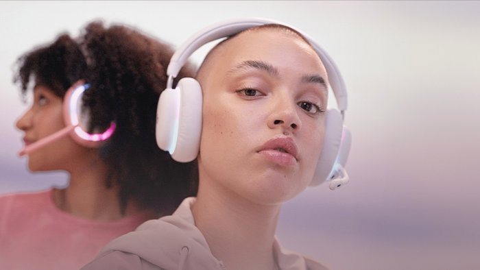 Logitech G735 Auriculares para Juegos Inalámbricos White Mist