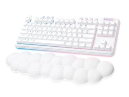 Logitech G 920-010454 Teclado Gaming RF Wireless + Bluetooth QWERTY Español Blanco