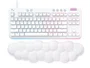 Logitech G713 Teclado Gaming TKL Blanco con Switches GX Brown