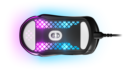 SteelSeries Aerox 5 Ratón Gaming USB Tipo A Óptico 18000 DPI, Mano Derecha, Negro - Ref. 62401