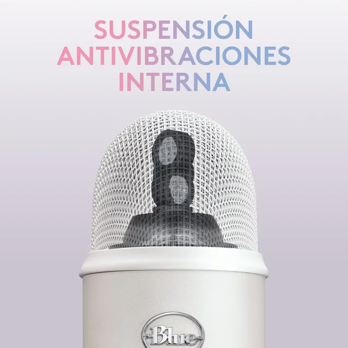 Logitech G Blue Yeti Aurora Collection Blanco Mist Logitech G Blue Yeti Aurora Collection Blanco Mist